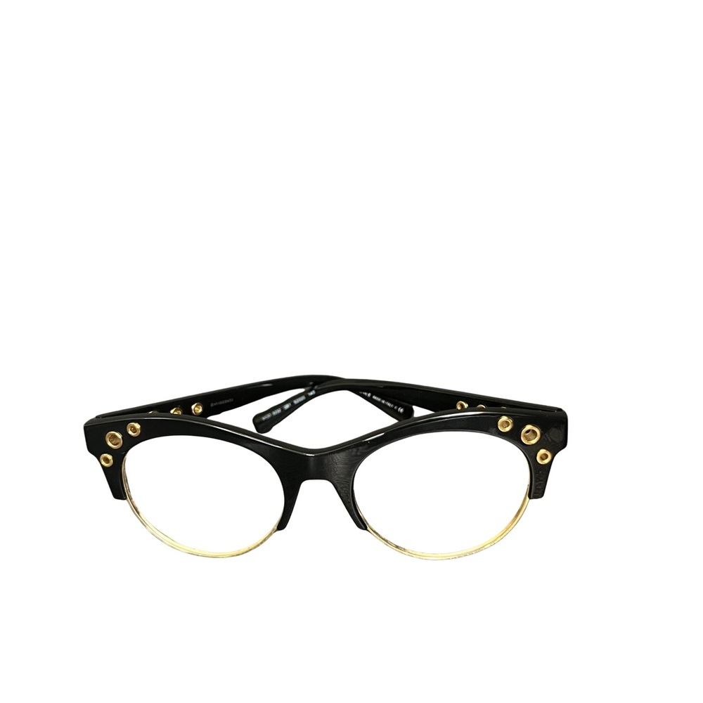 Versace Women's Elegant Black and Gold Glasses​ - Picture 2 of 8